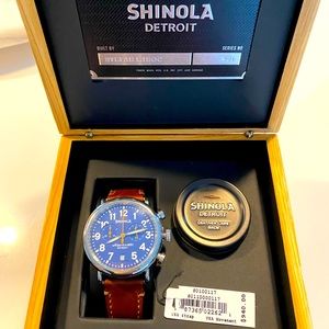 Shinola men’s watch